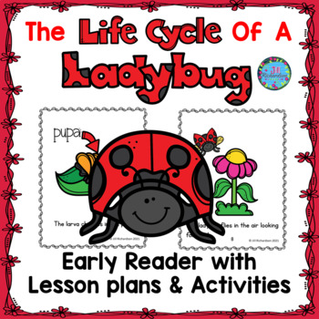 Preview of Life Cycle of a Ladybug Reader Craft Wheel ESL Science Activities