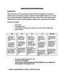 Life Cycle of a Plant Writing Prompt & Rubric
