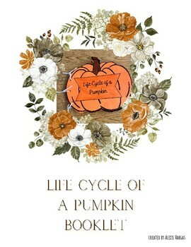 Preview of Life Cycle of a Pumpkin Booklet