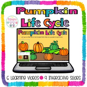 Preview of Life Cycle of a Pumpkin Interactive Google Slides