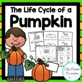 Life Cycle of a Pumpkin | mini book, worksheets & cards