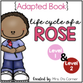 Life Cycle of a Rose Adapted Book [Level 1 and Level 2] Pl