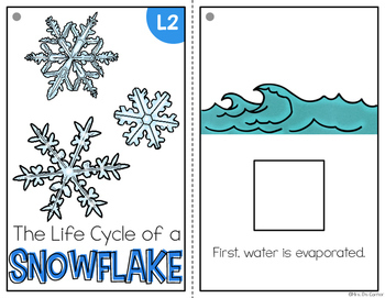 Life Cycle of a Snowflake Adapted Books ( Level 1 and Level 2