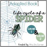 Life Cycle of a Spider Adapted Book [ Level 1 and Level 2 