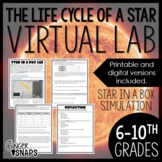 Life Cycle of a Star Virtual Lab