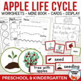 Life Cycle of an Apple Worksheets Printable Sequencing Kin