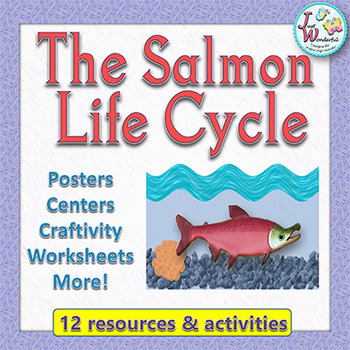 Animal Research and Life Cycle - SALMON by Savvy Teaching Tips