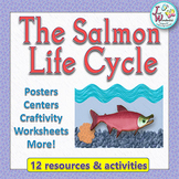 Life Cycles Salmon Life Cycle Unit with Craftivity