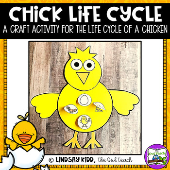 Preview of Life Cycle of a Chicken:  Chicken Craft
