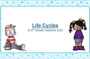 Preview of Life Cycles - A Science and ELA Unit for Third Grade