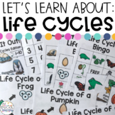 Life Cycles Activities for Special Education