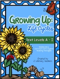 Life Cycles: CCSS Aligned Leveled Reading Passages & Activ