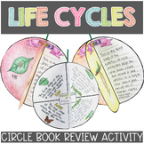 Life Cycles | Circle Book Craftivity | Printable & Digital