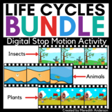 Life Cycles Digital STEM Activity Stop Motion Animation Projects