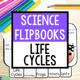 Life Cycles Flipbook Booklet | Butterfly, Frog, Cricket, P
