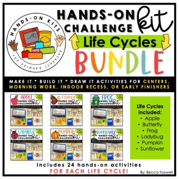 Preview of Life Cycles Hands-On Kit BUNDLE | Science | Morning Work | Center Activities