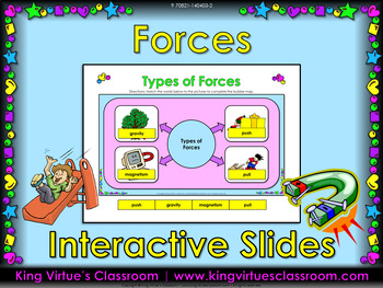 Preview of Forces Interactive Slides for Distance Learning