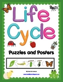 Life Cycles Puzzles and Posters {9 LIFE CYCLES!}