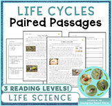 Life Cycles: Reading Comprehension Paired Passages 