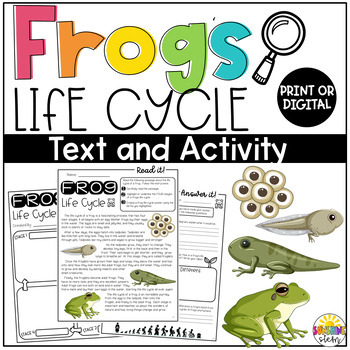 Preview of Life Cycles of Frogs