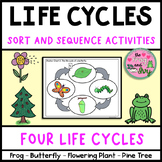 Life Cycles of Living Things Sort and Sequence Activities