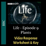 BBC's "Life" - Episode 9: Plants - Worksheet & Key - PDF &