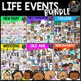 Life Events Clip Art Bundle