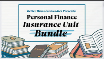Preview of Life/Health/Auto Insurance Notes - Set of 3 Personal Finance PowerPoint Slides