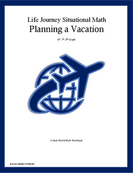 Preview of Life Journey Workbooks - Planning a Vacation