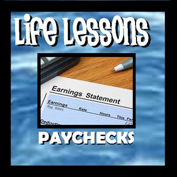 Preview of Paychecks - Life Lessons