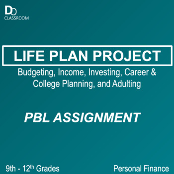 Preview of Life Plan Project | PBL Assignment | Word