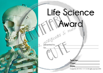 Preview of Life Science Award 4