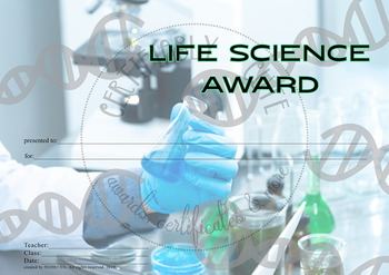 Preview of Life Science Award Genetics