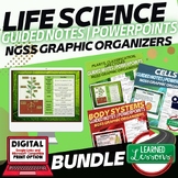 Life Science Guided Notes & PowerPoints NGSS BUNDLE Google