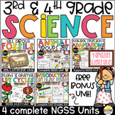 3rd and 4th Grade Science Bundle (NGSS Aligned)