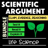Life Science CER Bundle with Claim Evidence Reasoning
