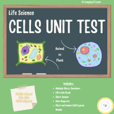 Life Science Cell Biology Unit Test: Assess Understanding 