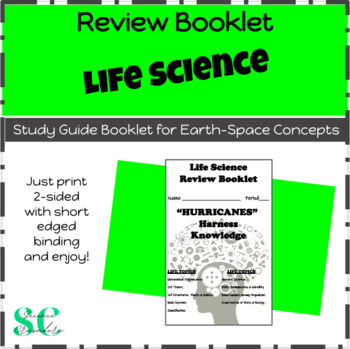 Preview of Life Science Concepts Review Booklet