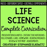 NGSS Life Science Biology Curriculum - Printable, Digital 