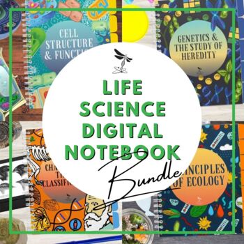 Preview of Life Science DIGITAL NOTEBOOK BUNDLE - Google Classroom