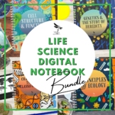Life Science DIGITAL NOTEBOOK BUNDLE - Google Classroom