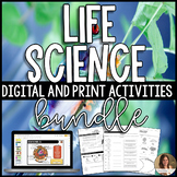 Life Science Activities Bundle - Google Slides™ and Print