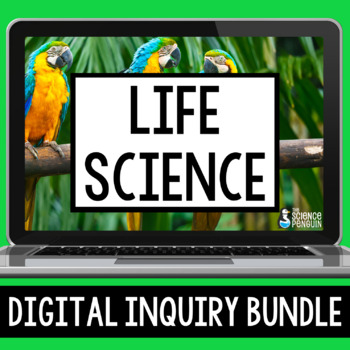 Preview of Life Science Digital Inquiry Bundle | Ecosystems Plants Digital Resources