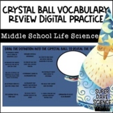 Life Science Digital Vocabulary Review Activity - Middle School