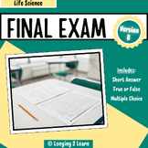 Life Science Final Exam: Assessing Understanding and Maste