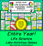 Life Science Bundle: Interactive Notebooks, Games, Scaveng