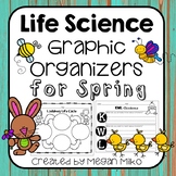 Life Science Graphic Organizers for Spring
