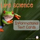 Life Science Informational Text Cards by The Science Penguin | TpT