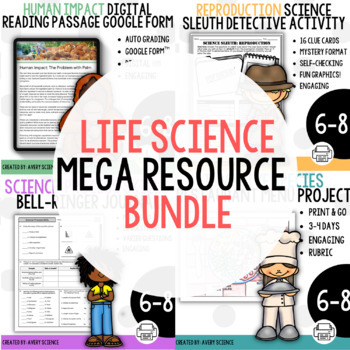 Preview of Life Science Biology Mega Resource Bundle