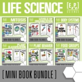 Life Science Notes Mini Book Science Foldable Bundle